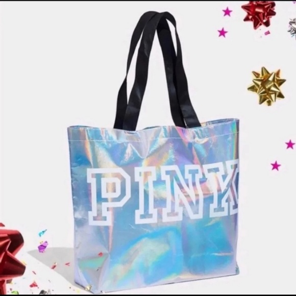 VS PINK iridescent tote - Picture 1 of 6